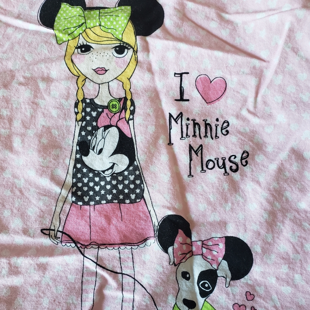 Xs disney scrub top.